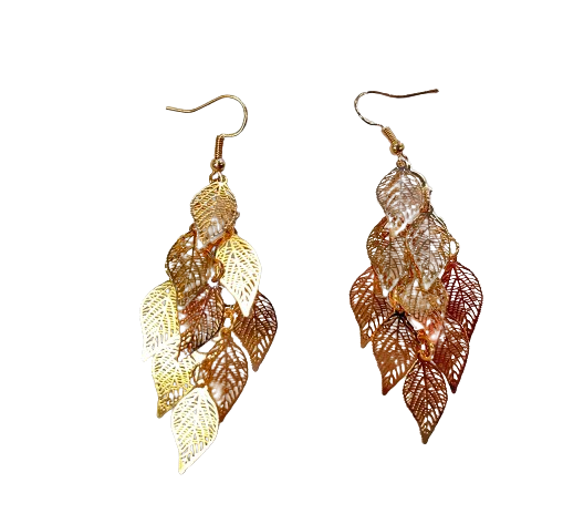 Leaf Cluster Earrings