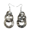 Steel Circles Earrings