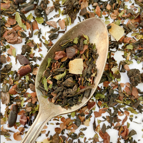 Chocolate Mint ‘Like-The-Cookie’ Oolong Tea (Caffeinated)
