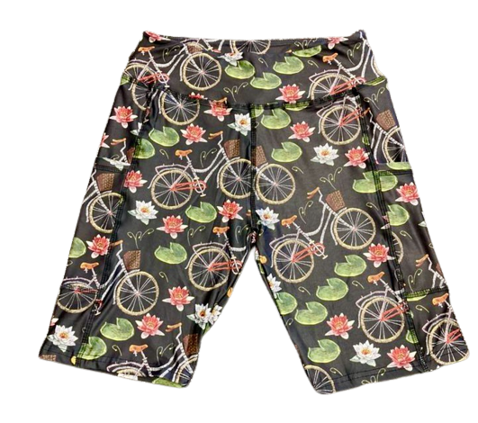Whimsies brand Bicycle pocket bike shorts