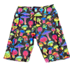 Whimsies brand Neon Mushroom pocket bike shorts