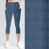 PREORDER Forever in Blue Jeans Pocket Capri Legging