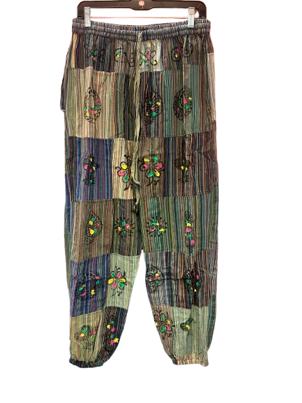 Patchwork Boho Pants
