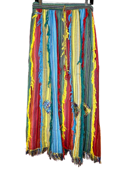 Boho Patchwork Skirt