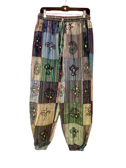Patchwork Boho Pants