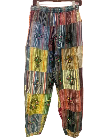 Patchwork Boho Pants