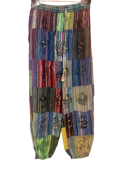 Patchwork Boho Pants