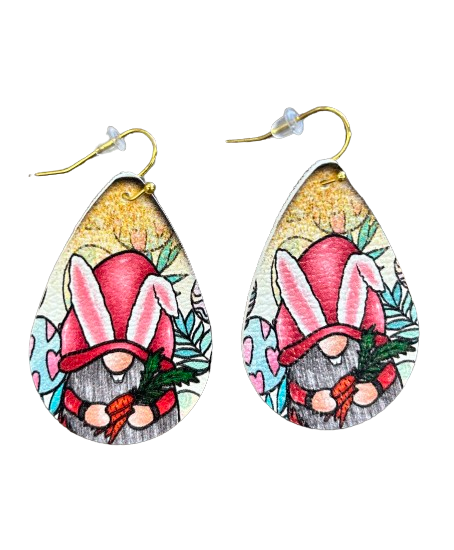 Gnomy Bunny Earrings