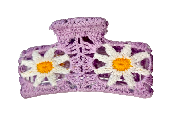 Crochet Look Hair Clip