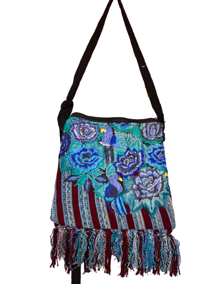 Fringed Sling Purse