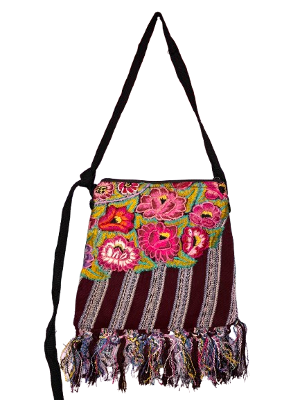 Fringed Sling Purse