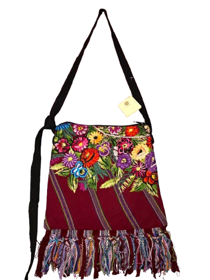 Fringed Sling Purse