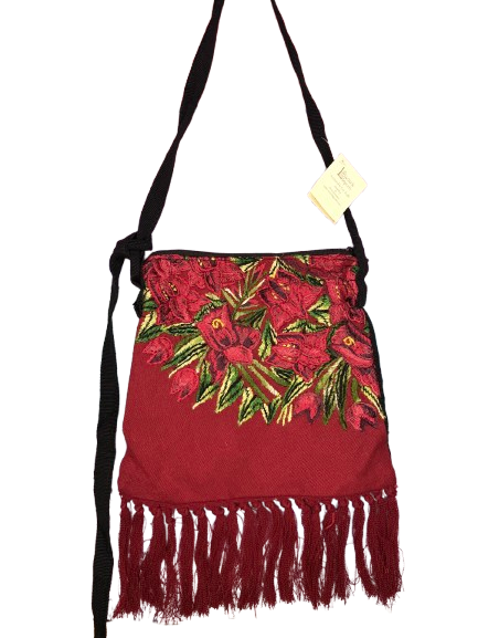 Fringed Sling Purse