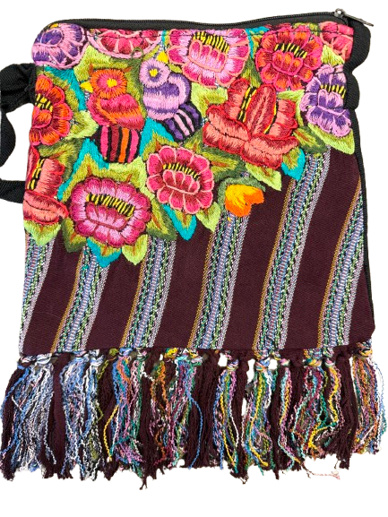 Fringed Sling Purse