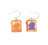 Peanut Butter and Jelly Earrings