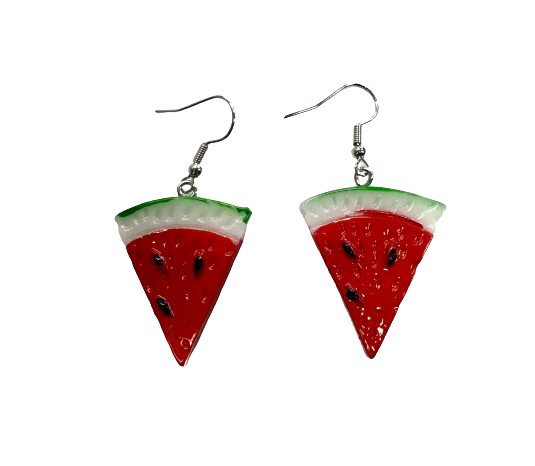 Watermelon Slices Acrylic Earrings