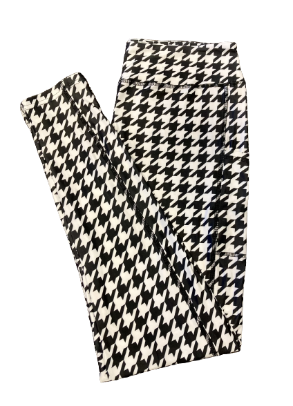 Houndstooth Full Length Legging WITH Pockets