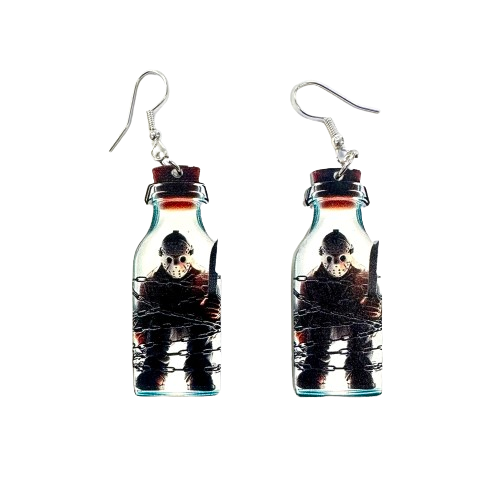 Horror Movie Villain 4 Earring