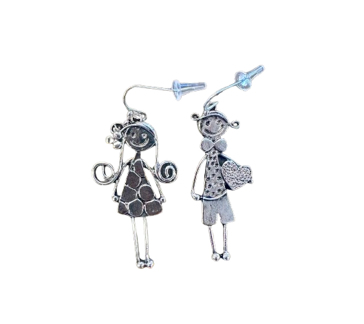 Boy and Girl Earrings