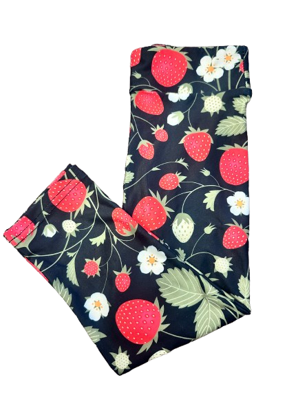 Strawberry Fields Forever KIDS capri legging