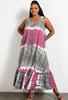 Plus Sleeveless Ruffle Maxi Dresses (2 colors)