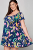 Load image into Gallery viewer, Whimsical Print Babydoll Tunic/Dress