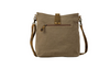 Myra Sand Weaver Shoulder Bag
