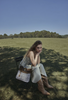 Myra Sand Weaver Shoulder Bag