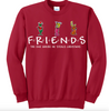 Christmas Friends Crew Sweatshirt (S, L, 2X only)