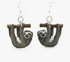 Sloth Wooden Earrings