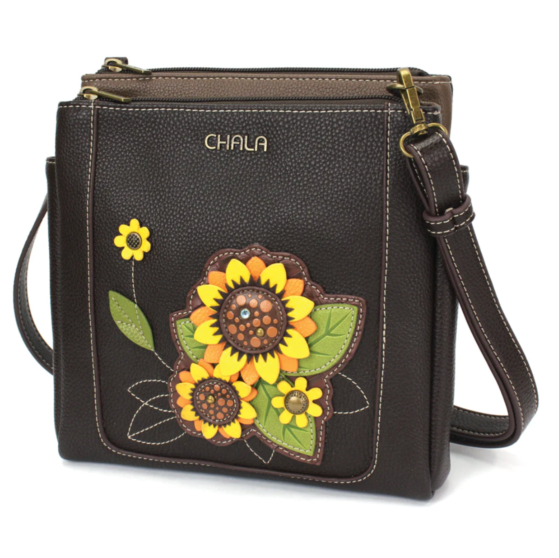 Sunflower Merry Messenger Bag