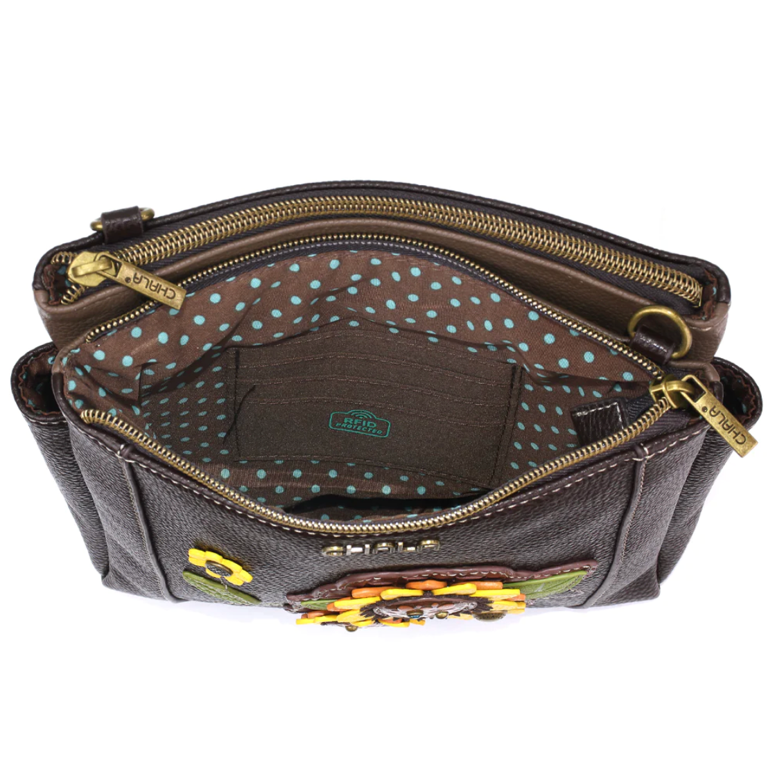 Sunflower Merry Messenger Bag