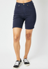 Judy Blue 150270 Navy Bermuda Shorts