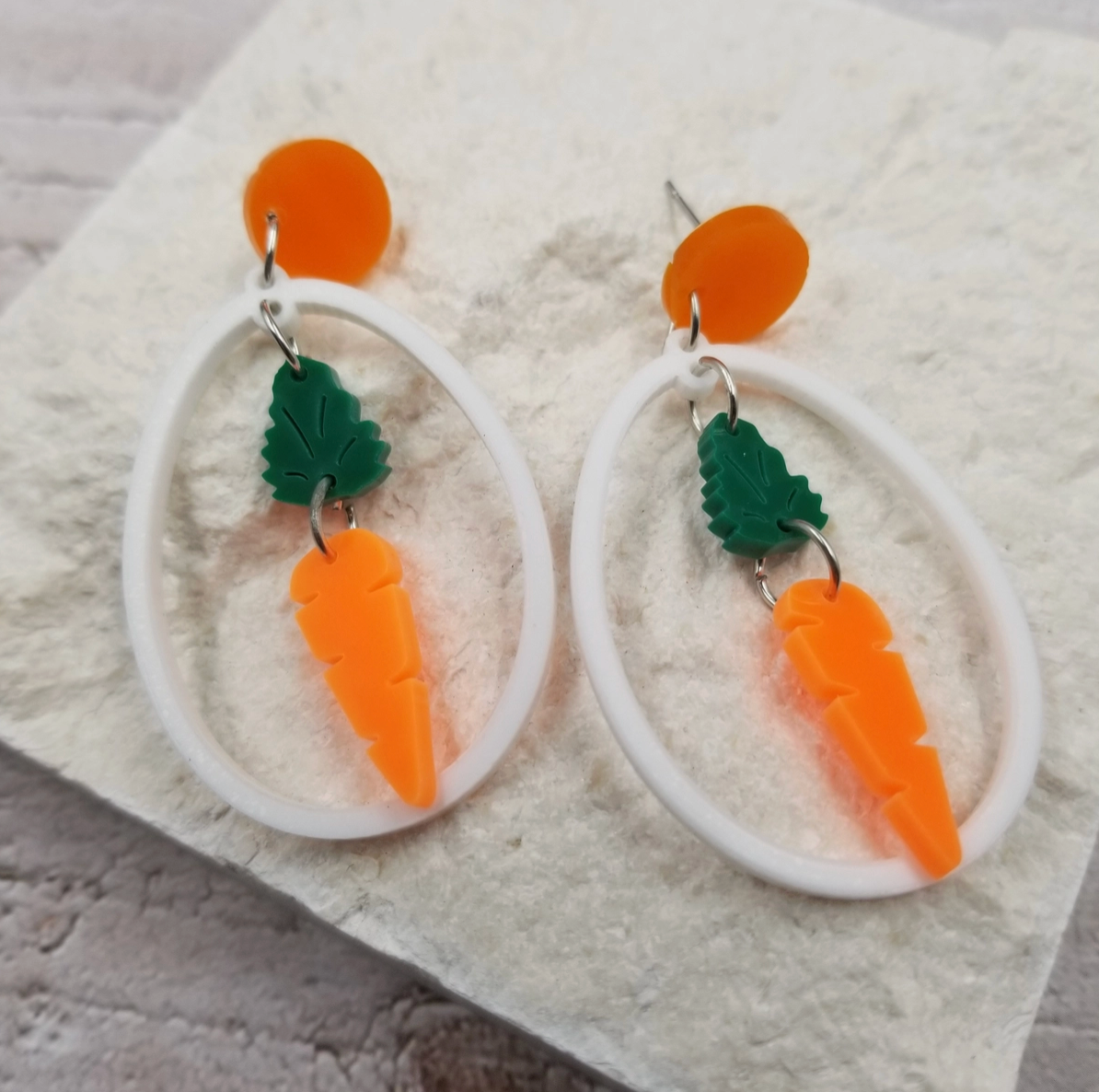 Carrot Earrings