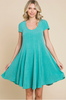 French Terry Swing Babydoll Tunic/Dress