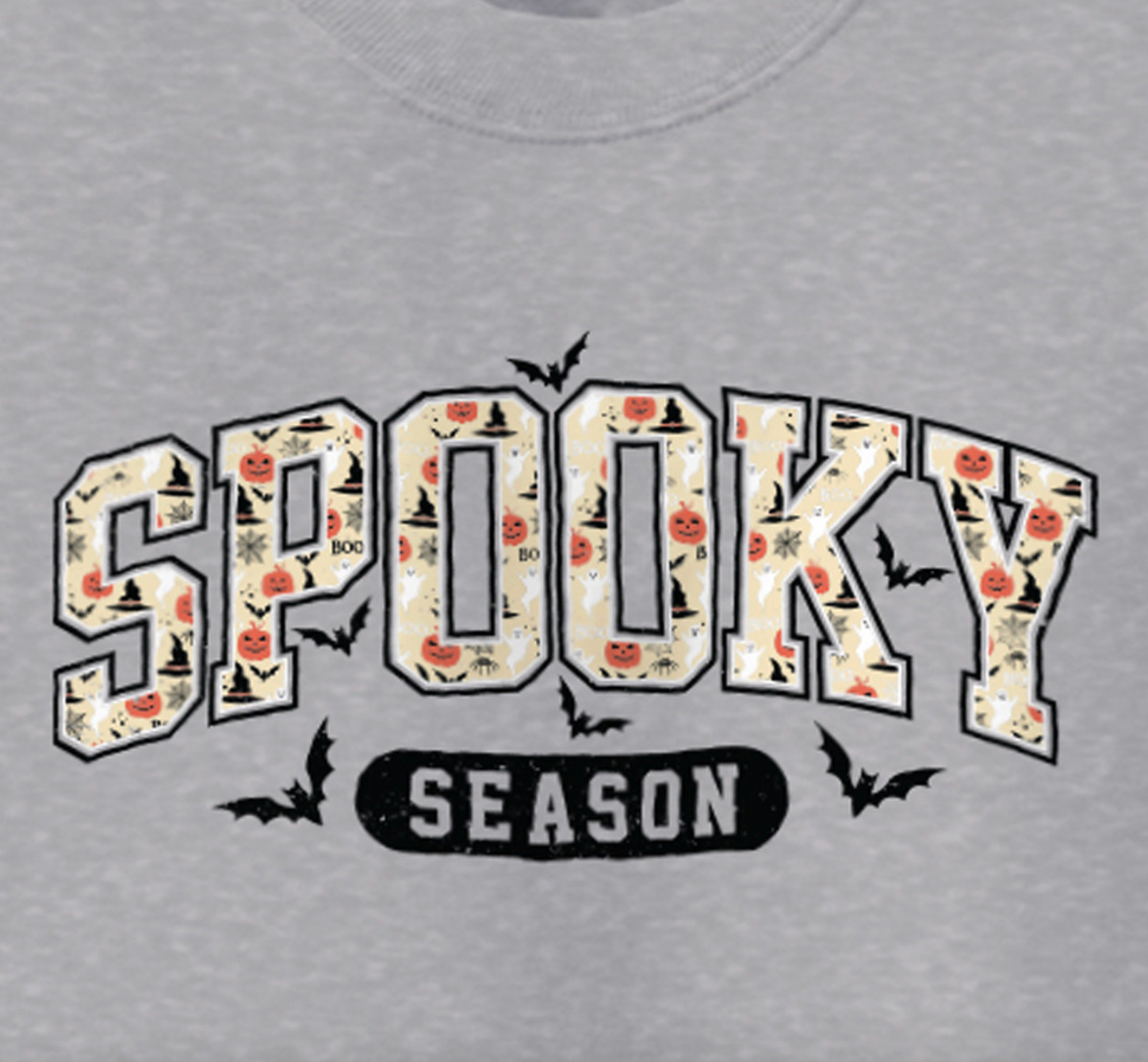 Spooky Season Crew Sweatshirt Top