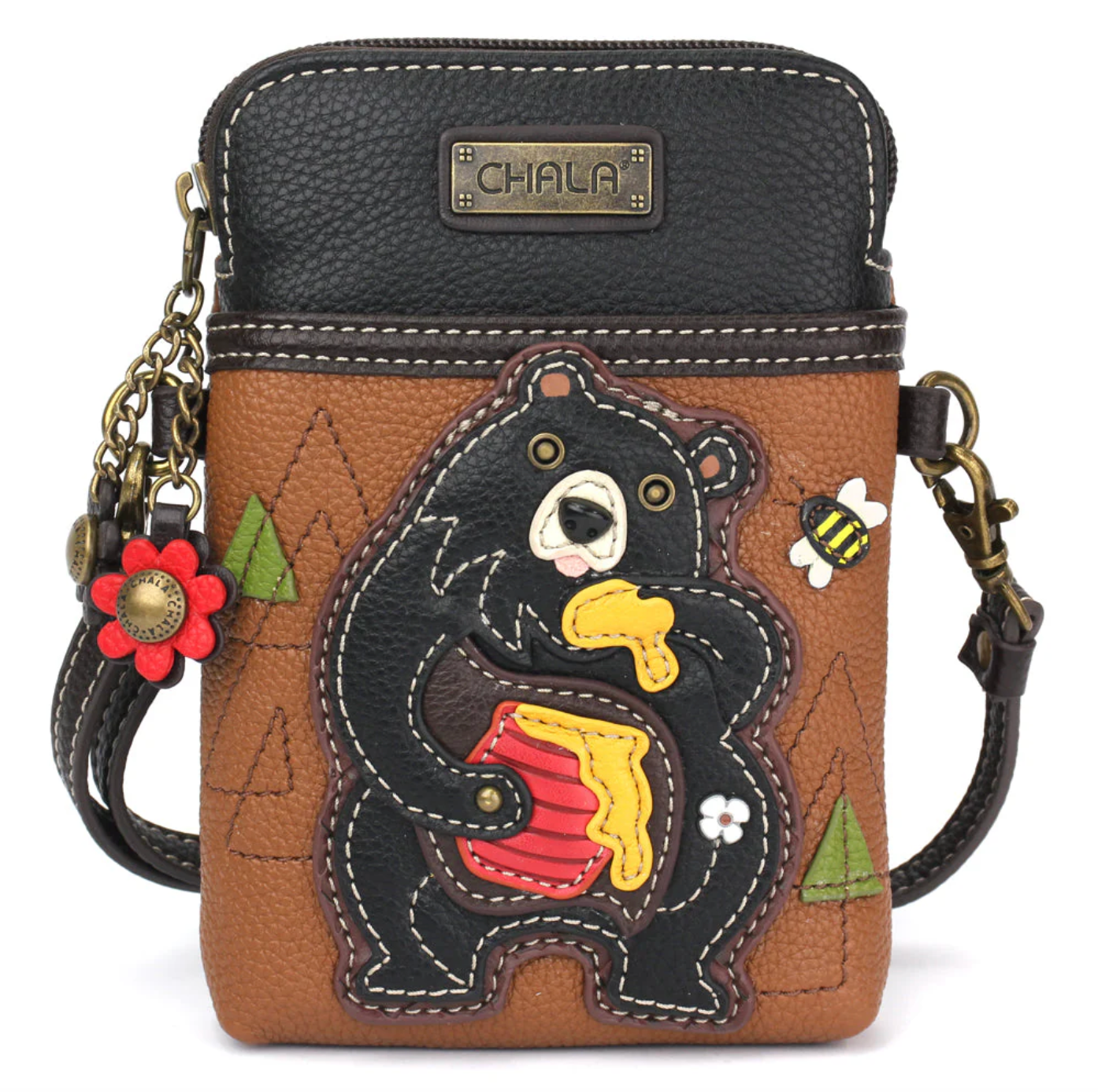 Chala Bear Cell Phone Crossbody