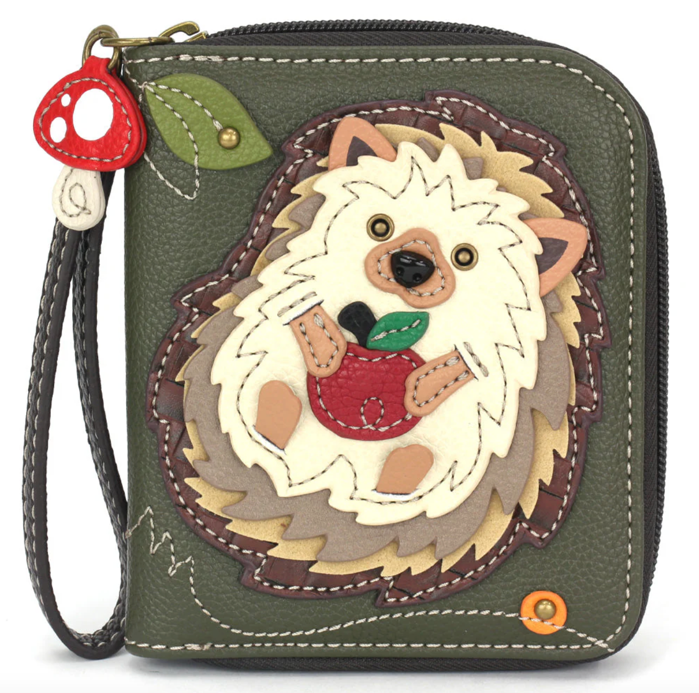 Chala Hedgehog Zip Around Wallet