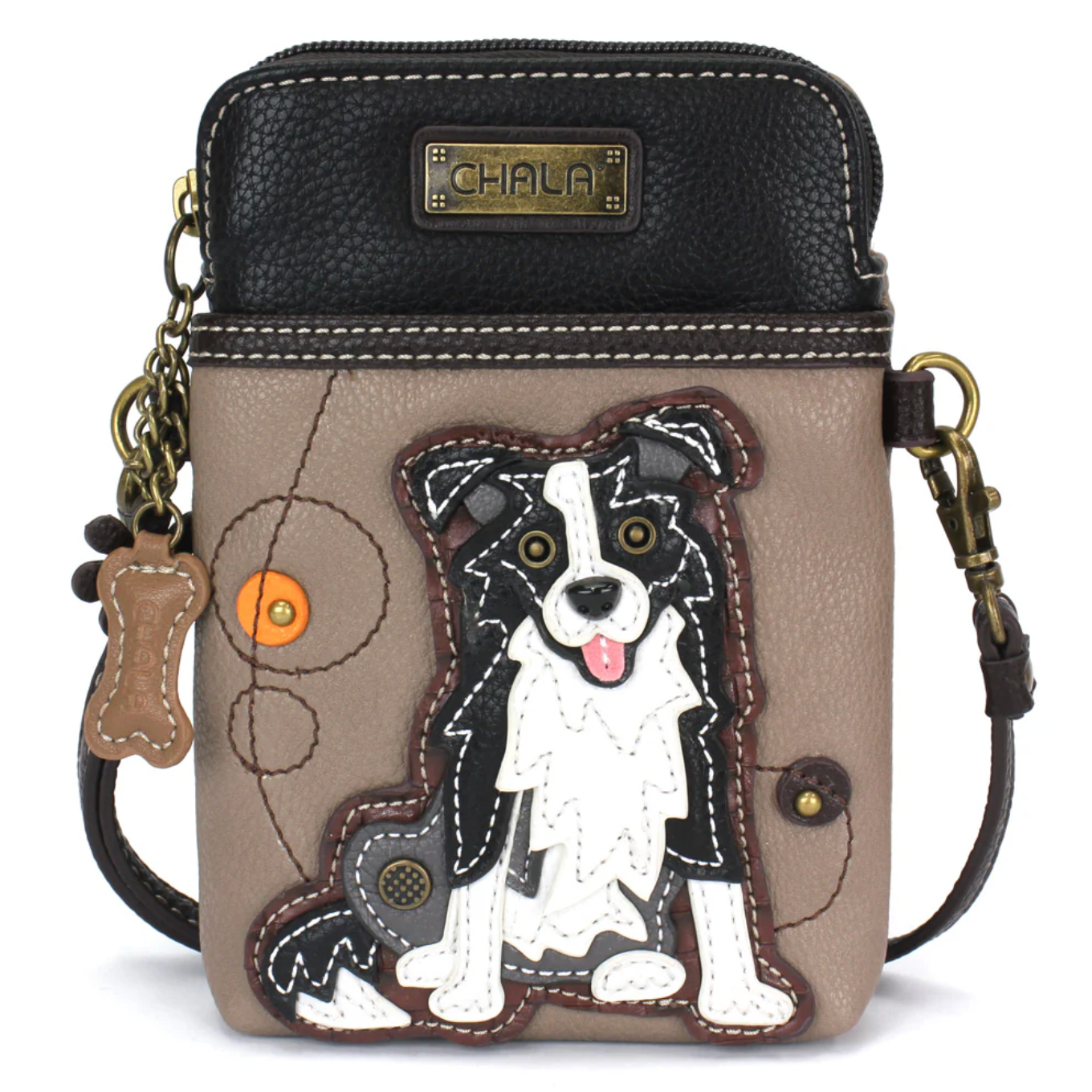 Chala Border Collie Cell Phone Crossbody