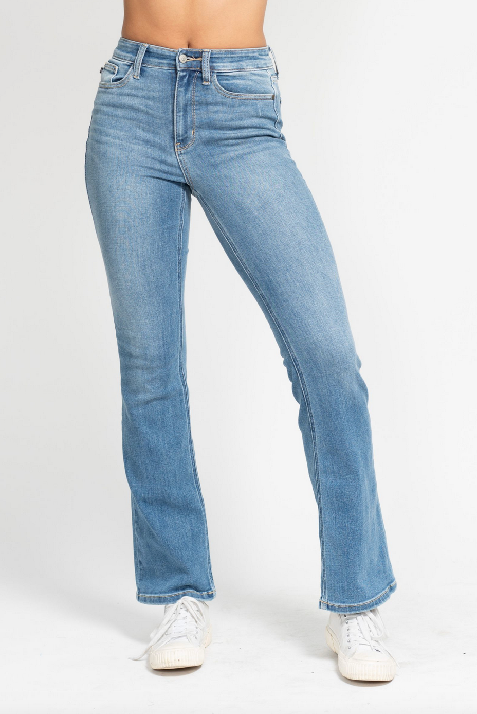 Judy Blue 82515 HW Classic Contrast Wash Bootcut Jean