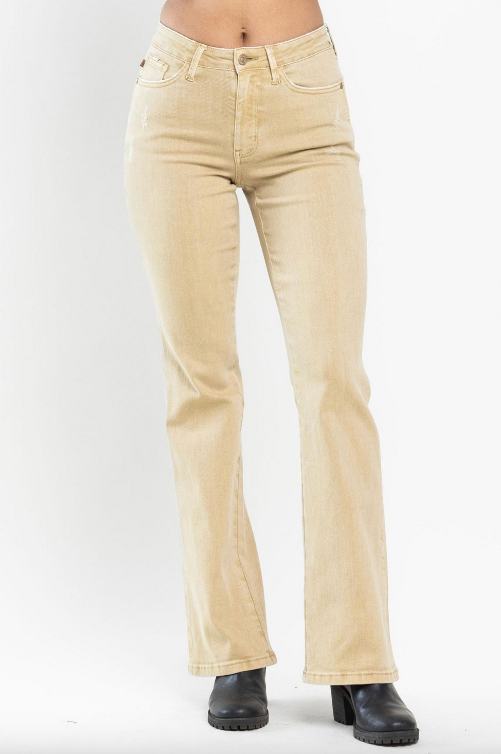 Judy Blue SALE 88504 MR Slim Khaki Bootcut