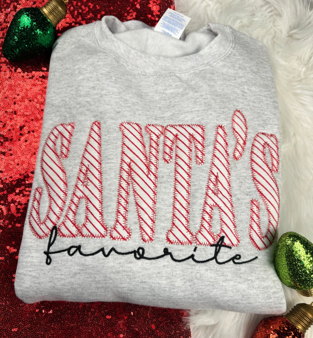 Santa's Favorite Crew Sweatshirts