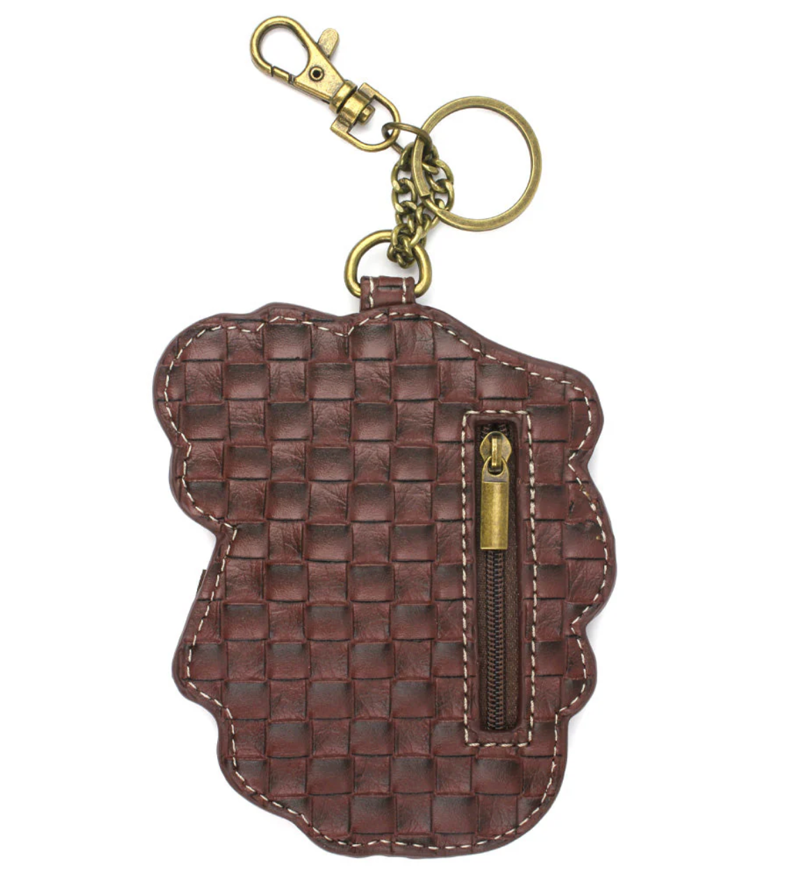 Chala Brown Mushroom Coin Purse/Key Fob