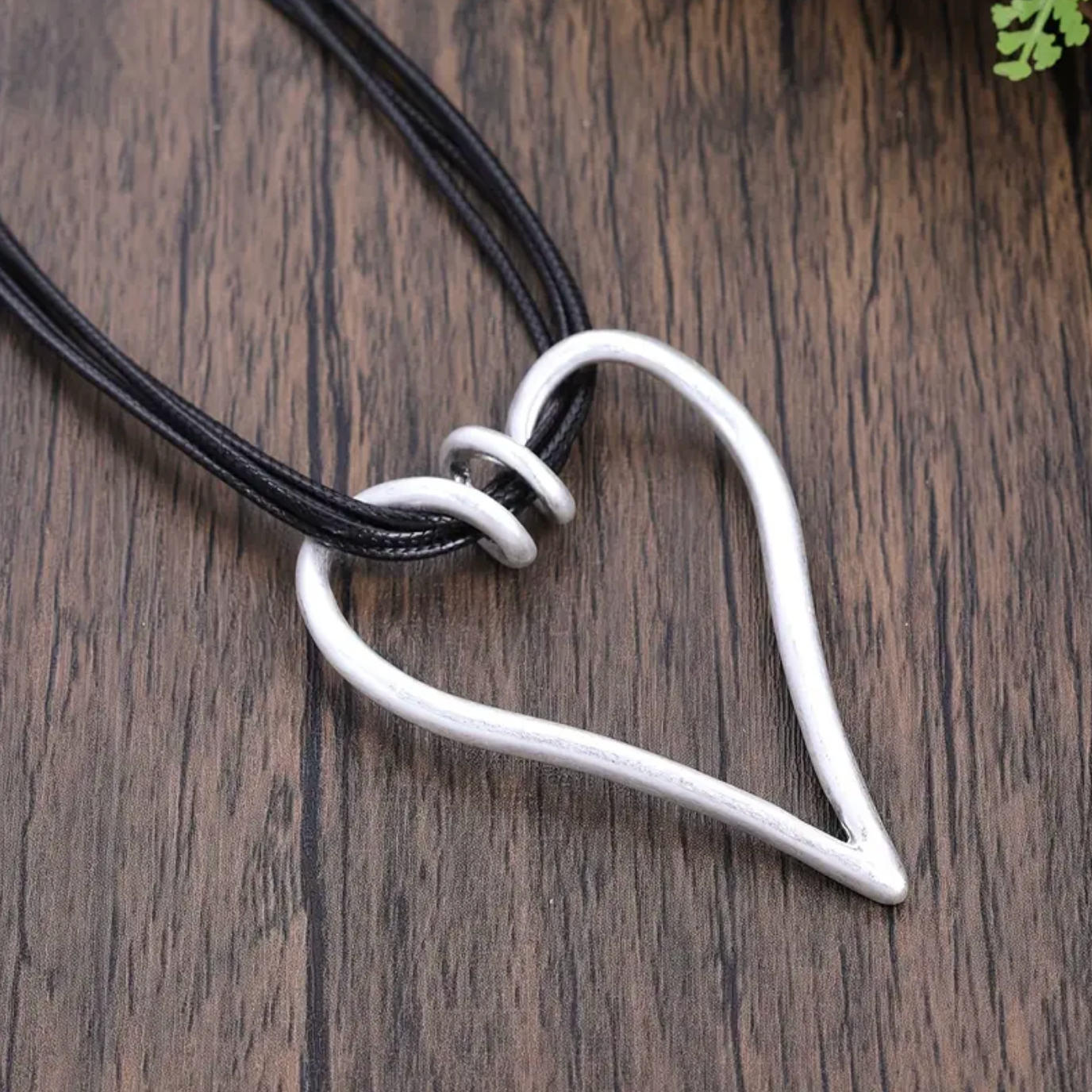 Twisted Heart Necklace