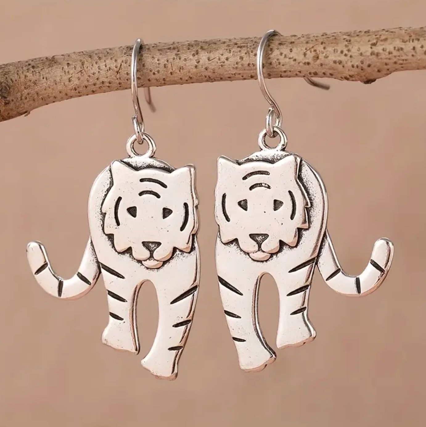 Tiger Earrings