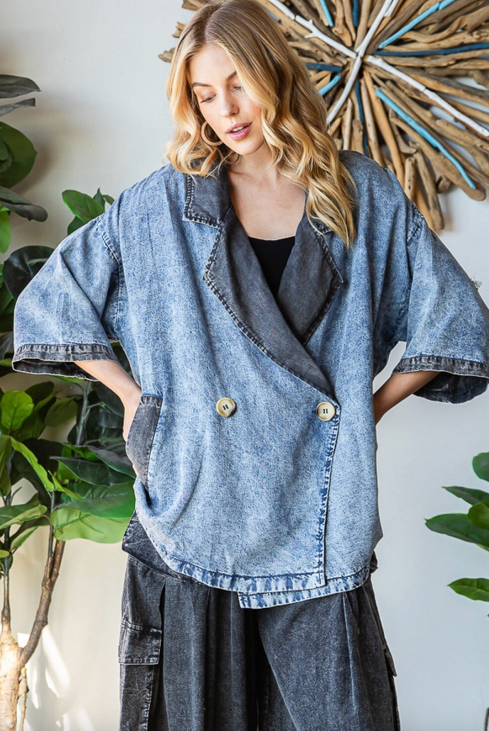 Oli & Hali Star Tencel Jacket