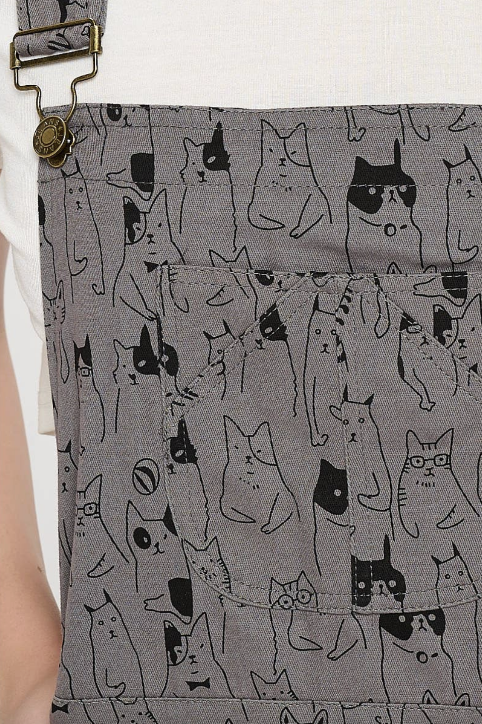 Printed Cotton Overalls