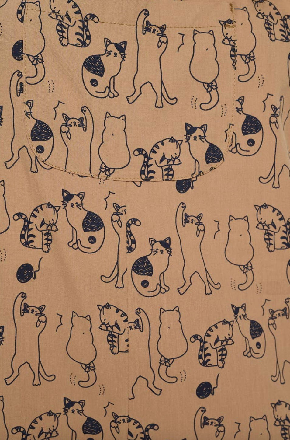 Printed Cotton Overalls