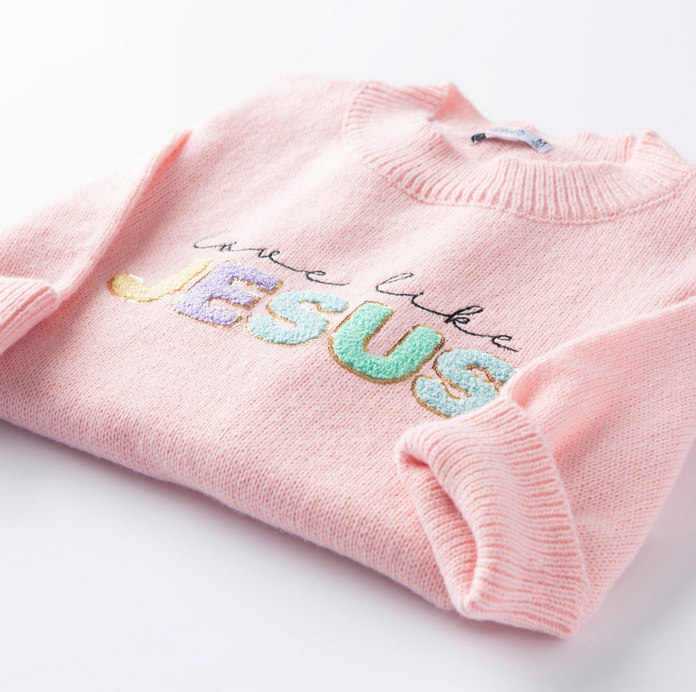 Textured Love Like Jesus Sweater