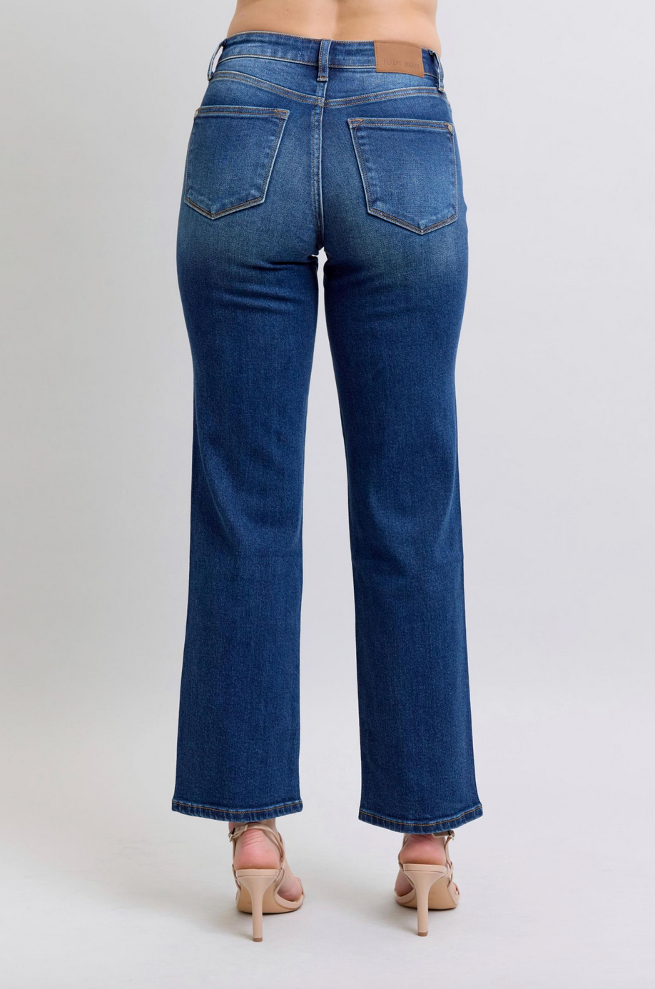 Judy Blue 82629 Medium Rise Straight Leg Jean